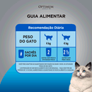 Ração Úmida Optimum Sachê Gatos Adultos Castrados Frango 85 g