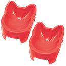 Kit 2 Comedouros Ergonômicos Pulo du Gato