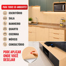 Adesivo Vinil Premium Amadeirado Parede Móveis
