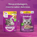 Ração Úmida Whiskas Sachê Frango ao Molho Gatos Adultos 85g