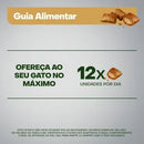 Petisco Optimum Gatos Adultos Anti Bola de Pelo Carne e Linhaça 80 g