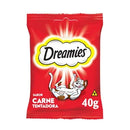 Petisco Dreamies para Gatos Adultos Carne Tentadora 40 g
