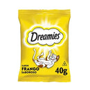 Petisco Dreamies Frango para Gatos Adultos 40 g