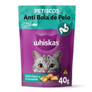 Petisco Whiskas Anti Bola de Pelo Para Gatos
