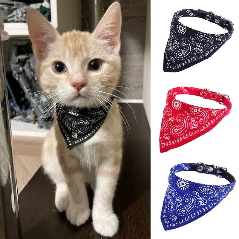 Bandana Charmosa Ajustável para Gato - Pulo Du Gato