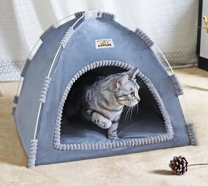 Cama Cabana de Dormir para Gato - Pulo Du Gato