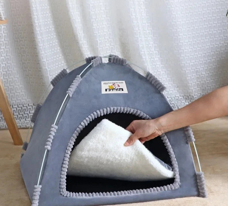 Cama Cabana de Dormir para Gato - Pulo Du Gato