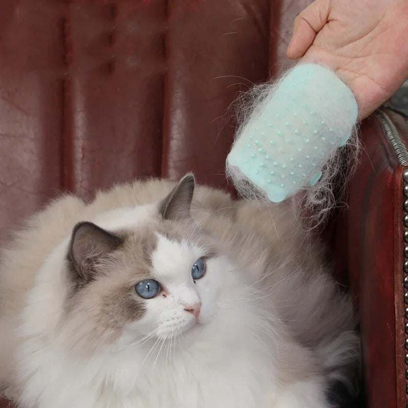 Escova Fixação Massageadora e Removedora de Pelos - Pulo Du Gato