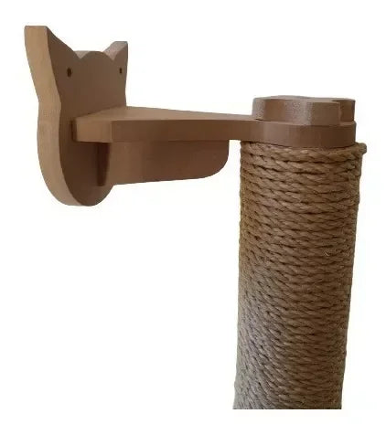 Arranhador de Parede Vertical para Gatos em MDF Pulo Du Gato