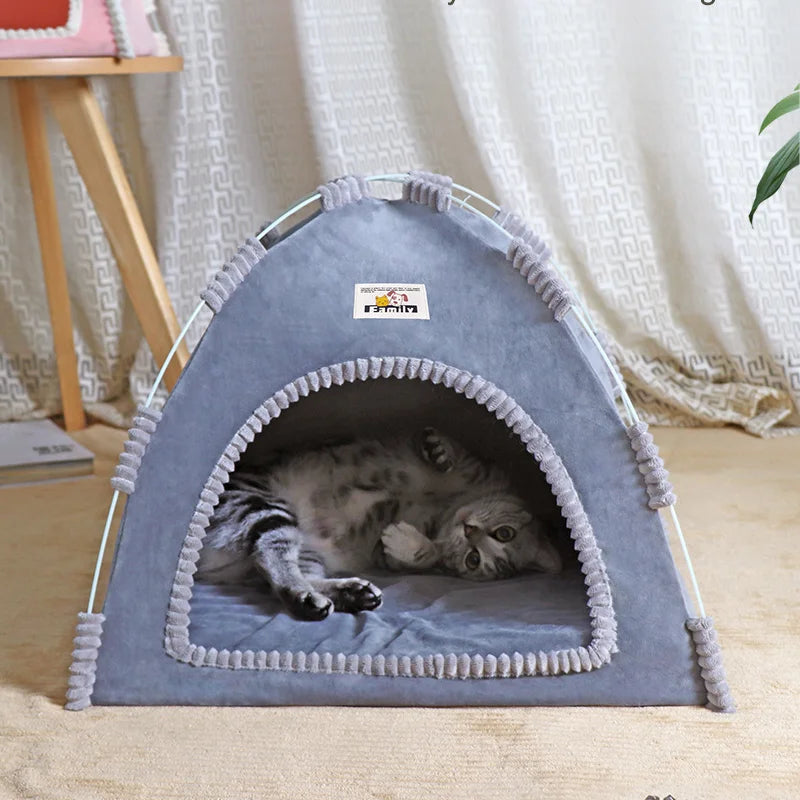 Cama Cabana de Dormir para Gato - Pulo Du Gato