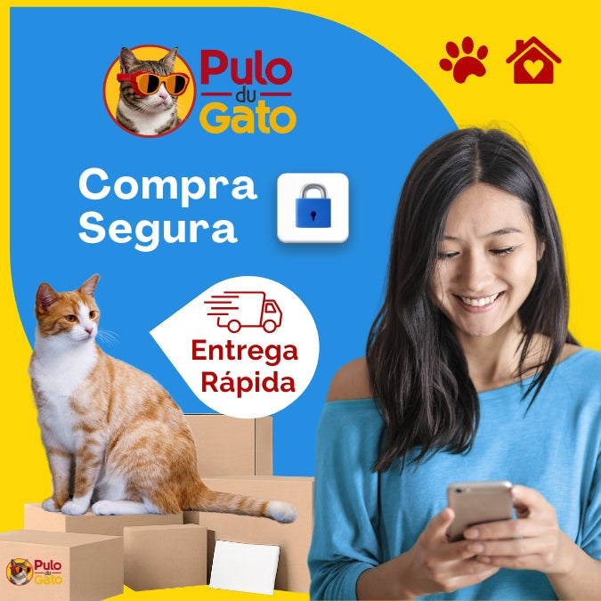 Comedouro Duplo Elevado Pulo Du Gato