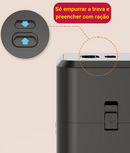 Comedouro Alimentador Automático para Gatos 2L Programação de Refeições Pulo du Gato