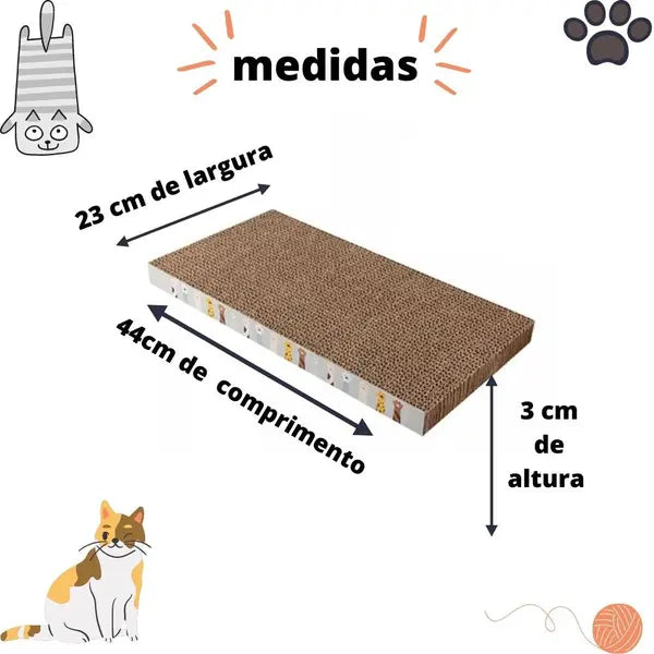 Arranhador Antiestresse com Catnip Pulo du Gato