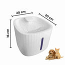 Bebedouro Pet Inteligente Fonte de Água Automático Com Filtro Pulo du Gato
