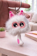 Chaveiro Pompom de Gatinho Pulo du Gato