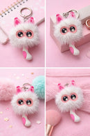 Chaveiro Pompom de Gatinho Pulo du Gato
