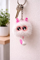 Chaveiro Pompom de Gatinho Pulo du Gato