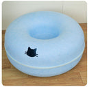 Cama e Toca Donut Interativa de Gato Dupla Camada - Pulo Du Gato