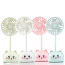 Mini Ventilador De Mesa Portatil Recarregável Pulo du Gato