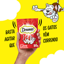 Petisco Dreamies para Gatos Adultos Carne Tentadora 40 g