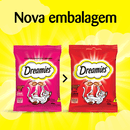 Petisco Dreamies para Gatos Adultos Carne Tentadora 40 g