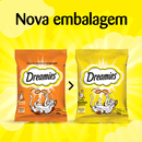 Petisco Dreamies Frango para Gatos Adultos 40 g